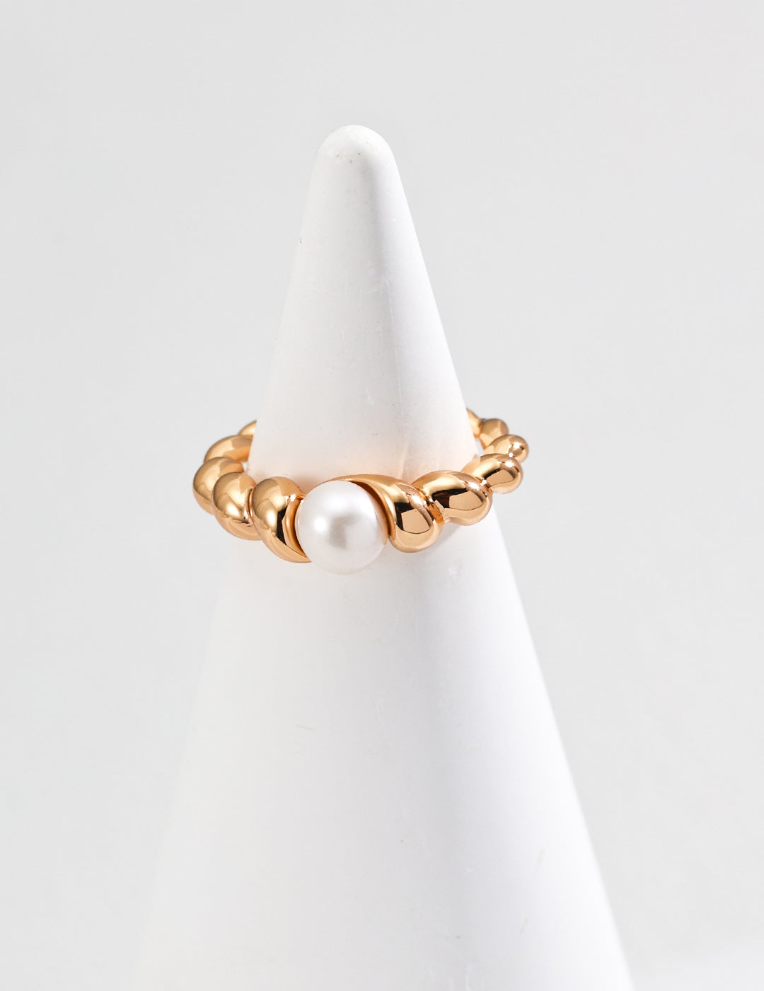 Museette Jewelry Cloudline Ring Vintage Gold 3.0