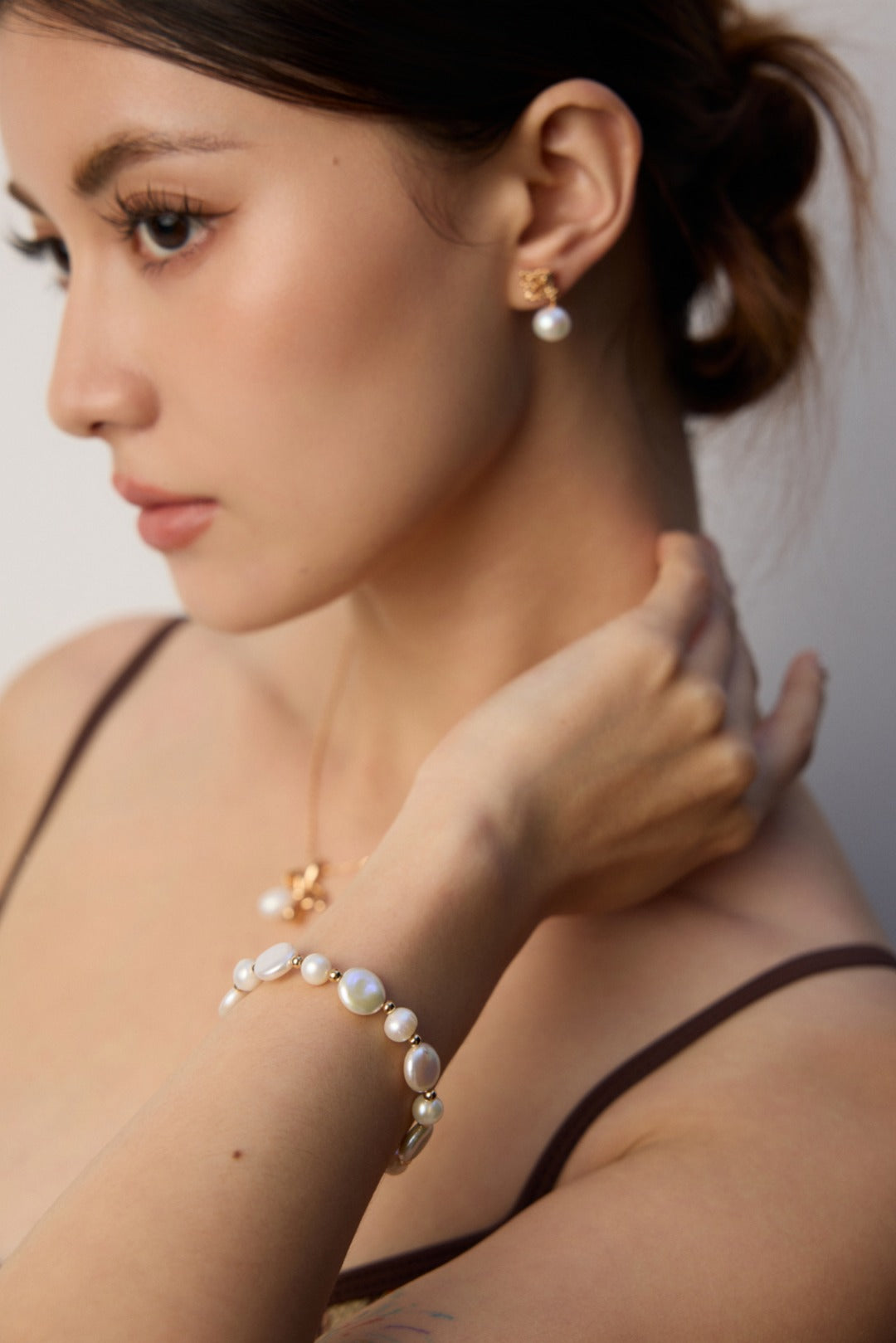 Museette Jewelry Pearl Lolli Bracelet