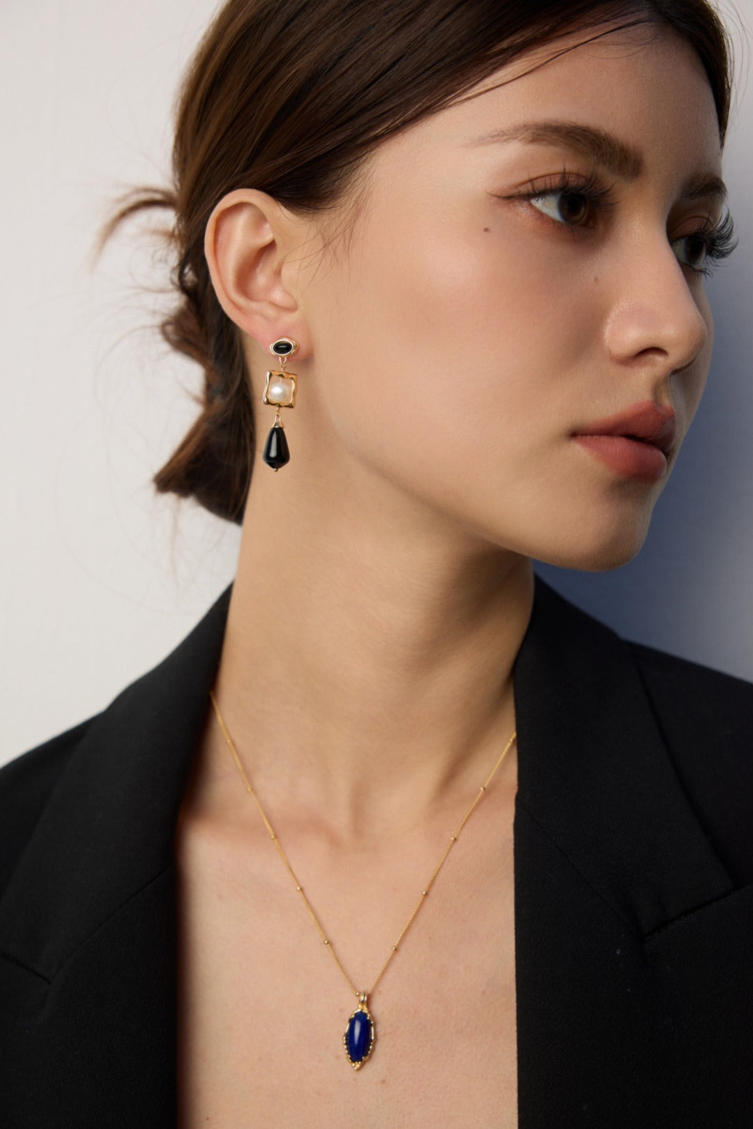 Museette Jewelry Obsidian Grace