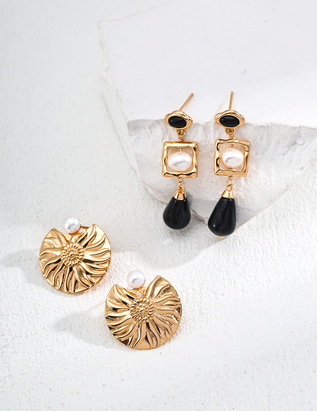 Museette Jewelry Golden Dawn Earrings