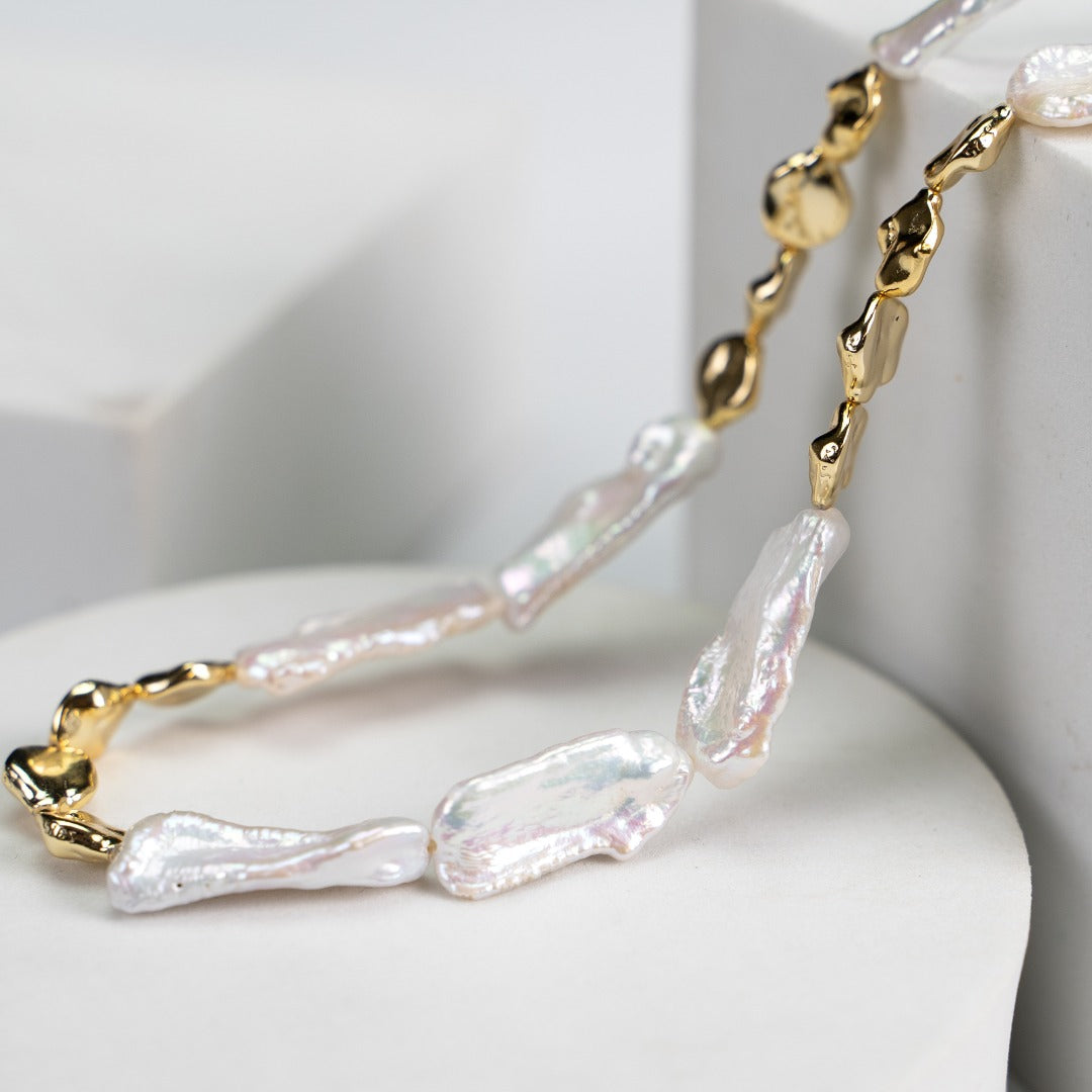 Museette Jewelry Baroque Pearl Necklace