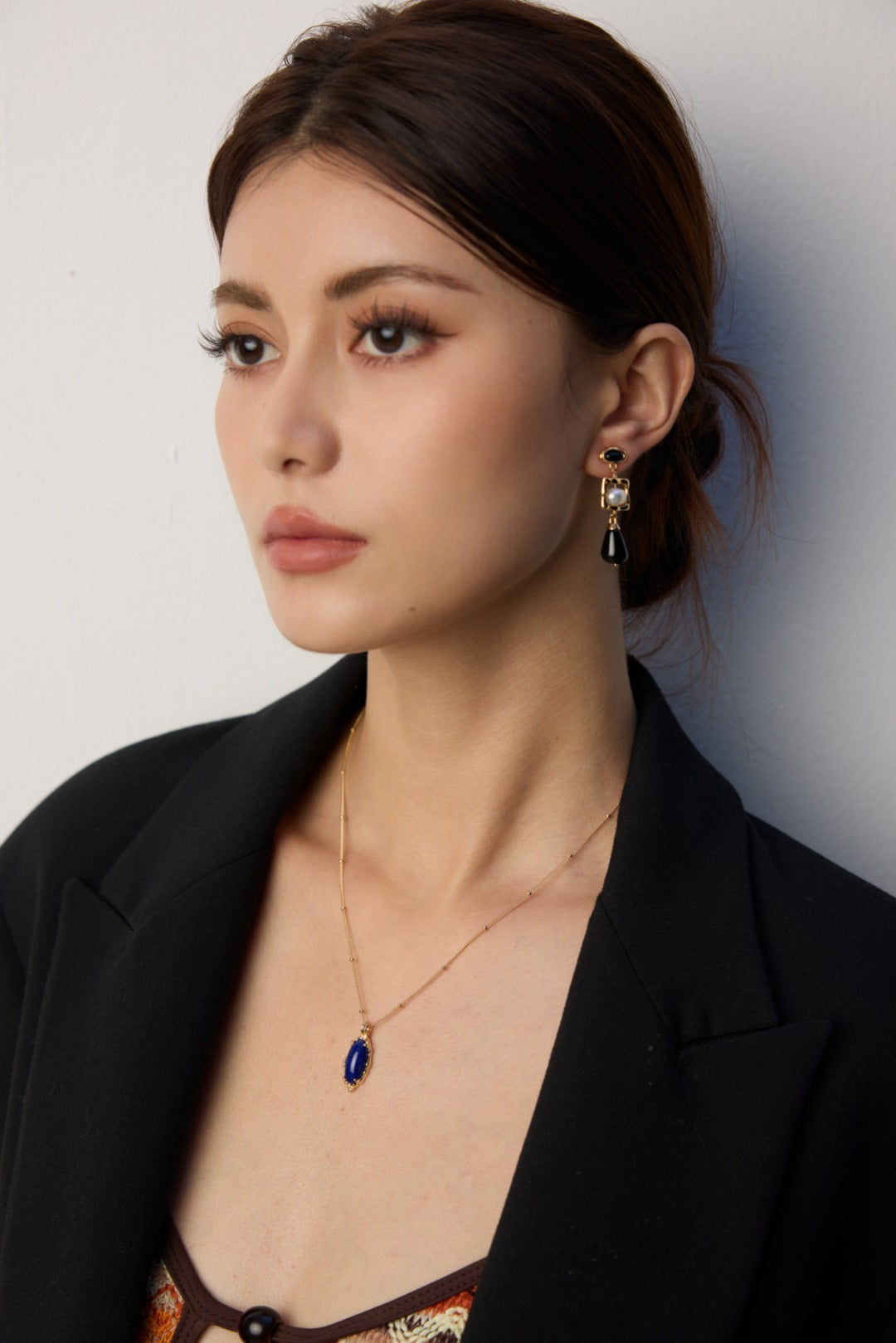Museette Jewelry Obsidian Grace