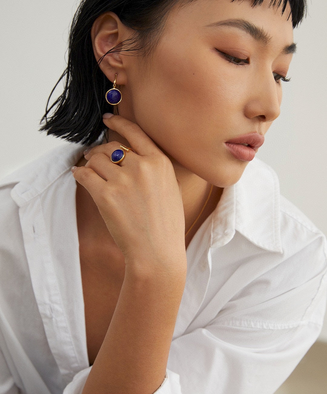 Museette Jewelry Blue Drop