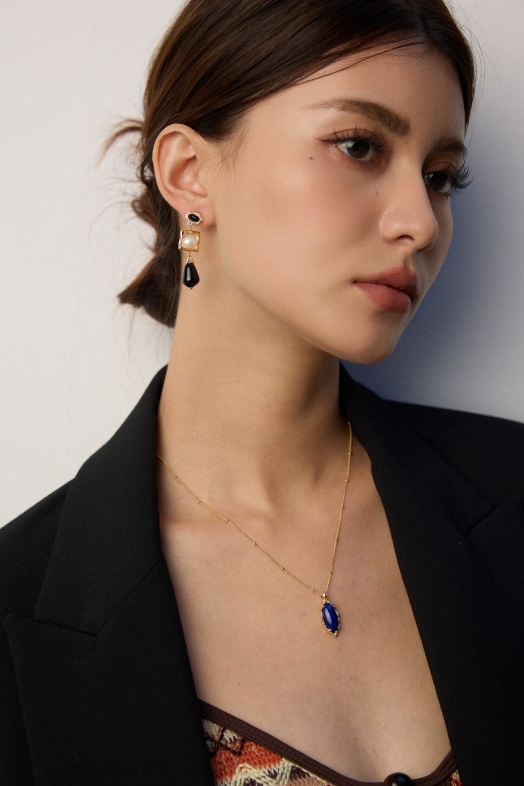 Museette Jewelry Obsidian Grace