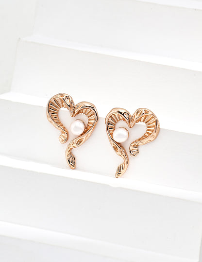 Museette Jewelry Heartlight Pearl Errings