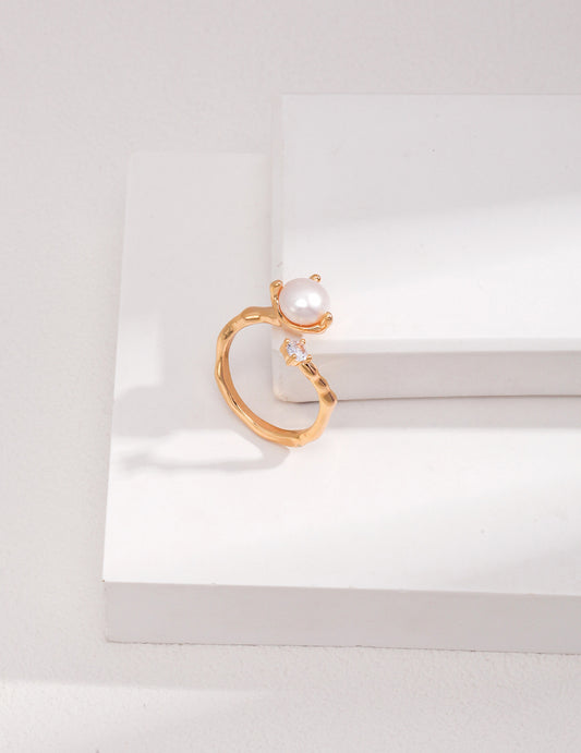 Museette Jewelry Lune Curve Ring