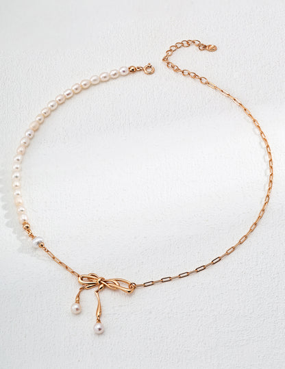 Museette Jewelry Twilight Bow Vintage Gold