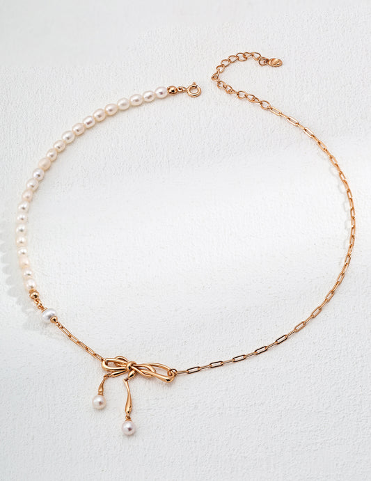 Museette Jewelry Twilight Bow Vintage Gold