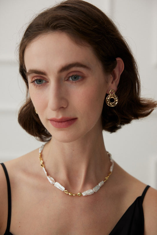 Museette Jewelry Baroque Pearl Necklace