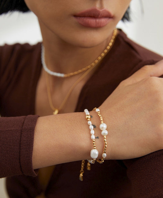 Museette Jewelry Pearl Waltz Bracelet