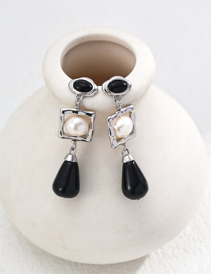 Museette Jewelry Obsidian Grace Sterling Silver