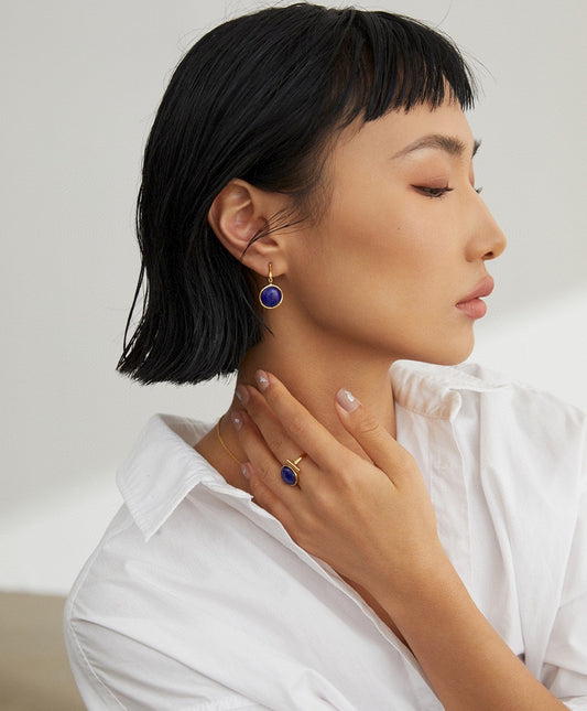 Museette Jewelry Blue Drop