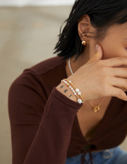 Museette Jewelry Pearl Waltz Bracelet
