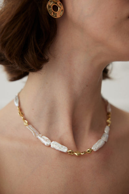 Museette Jewelry Baroque Pearl Necklace