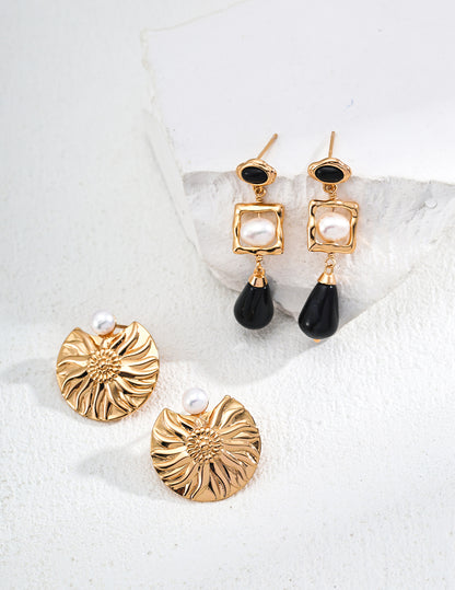 Museette Jewelry Golden Dawn Earrings