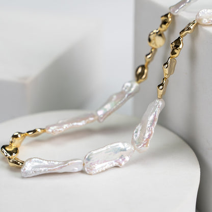 Museette Jewelry Baroque Pearl Necklace