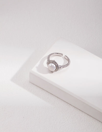 Museette Jewelry Timeless Luster Ring Sterling Silver 3.0