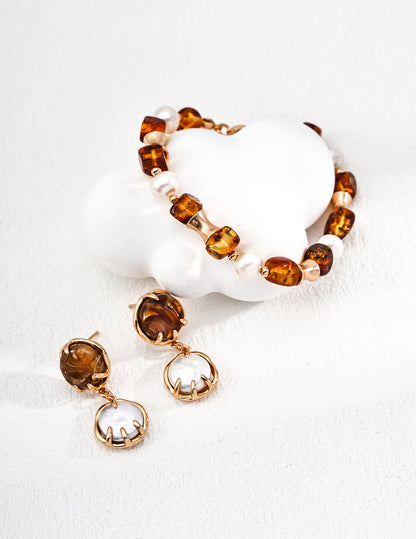Museette Jewelry Honey Pearl